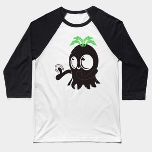 black ghost boo! cute and happy design Baseball T-Shirt